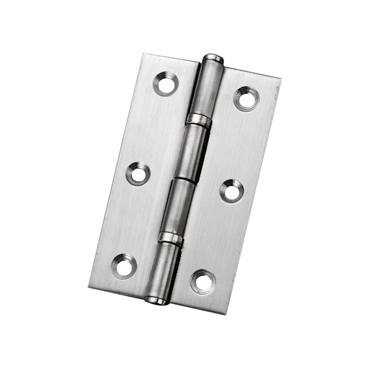 Acero inoxidable bisagra de 3 pulgadas puerta de ducha puerta de muebles puerta de gabinete bisagra puerta de ventana plana hardware rodamiento plegable