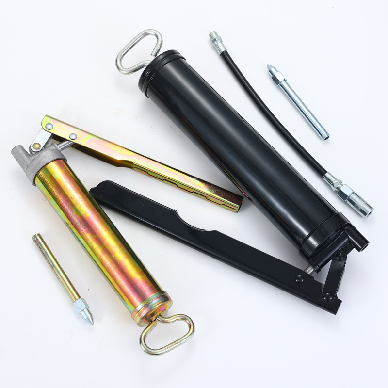 Ventas de fabricantes pequeñas pistolas de mantequilla 200CC pistolas de mantequilla manual lubricantes de alta presión