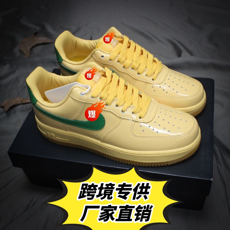 Wmns Air Force 1’07 Low Air Force One Patent Leather Classic Low-Top Casual Sports Sneakers for Men and Women Wmns Air Force 1’07 Low Air Force One Patent Leather Classic Low-Top Casual Sports Sneakers for Men and Women
