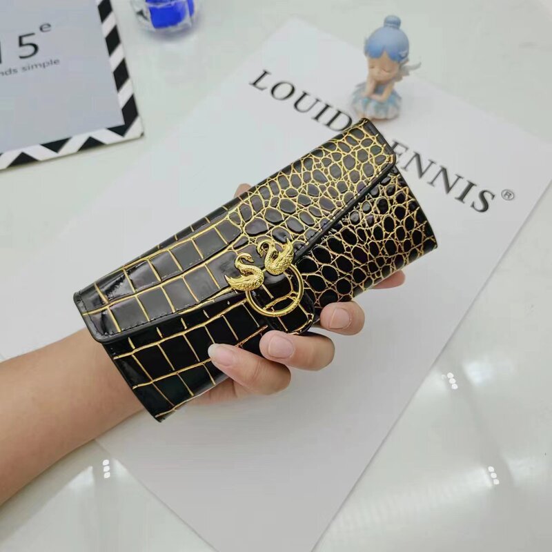 2023 new wallet women's long soft wallet fashionable simple wallet multi-card large capacity mom clutch bag