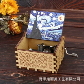 音乐盒;收纳架;木质工艺品