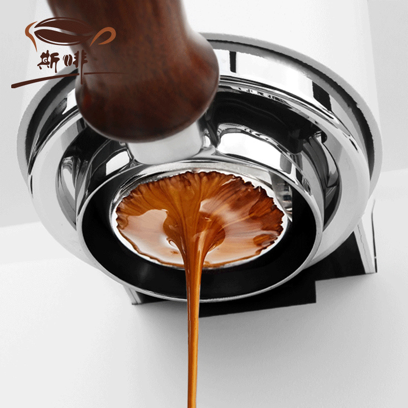 Máquina de café profesional comercial semiautomática KS535 Máquina de café espresso especial para cafetería de doble cabezal