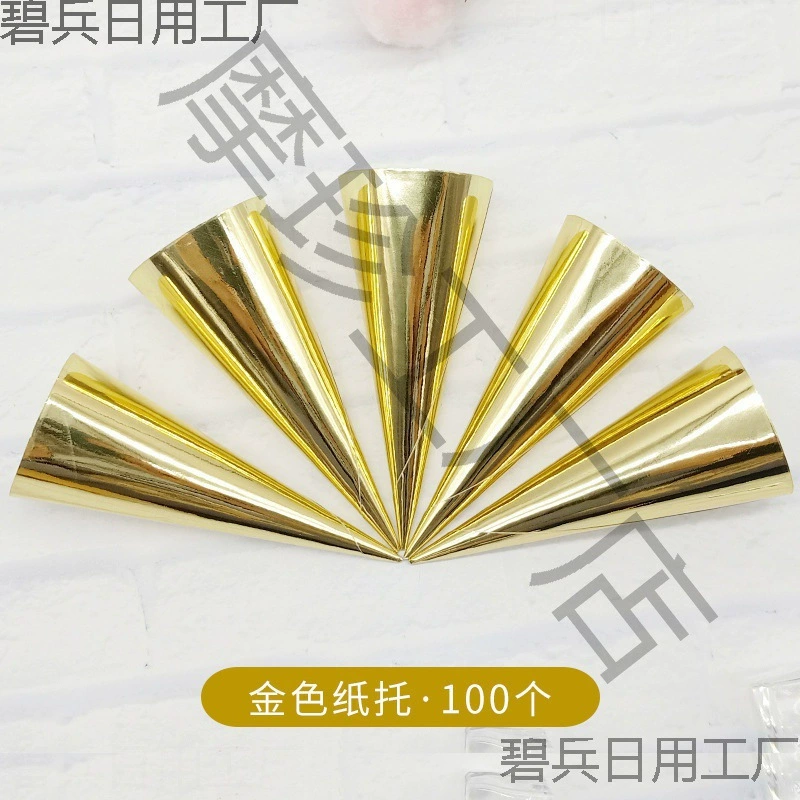 Мороженое Мультфильм Упаковка Бумажная трубка Бумажная держушка для мороженого Бумажная держушка для небоскреба