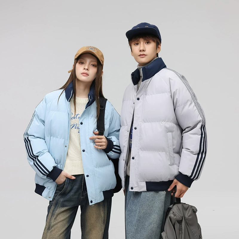 Хлопчатобумажная мужская куртка осенняя и зимняя новая приливная бренд утолщение и тепло мальчики зимняя хлебная куртка хлопковая куртка мужская одежда