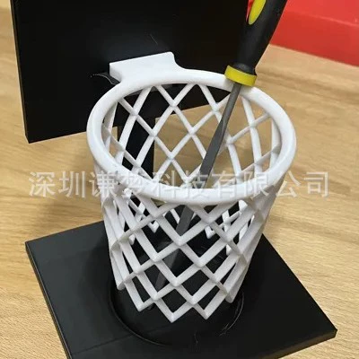 3D-печатный держатель для ручек в виде баскетбольного кольца, настольный органайзер, подставка для ручек