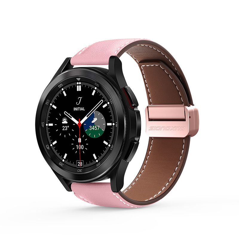 Aplicable para SamsungWatch pulsera de cuero al por mayor 20MM Samsung Huawei Xiaomi pulsera de moda general