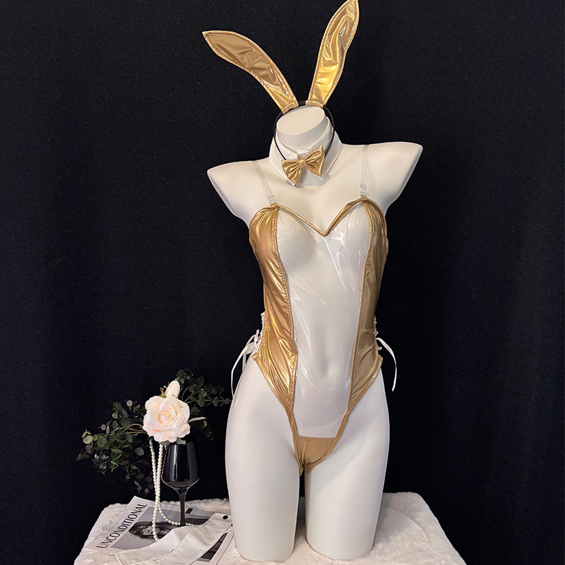 Original Bunny Cos Sexy Underwear Sexy Small Chest Uniform Set Victory Goddess Nikki Jumpsuit