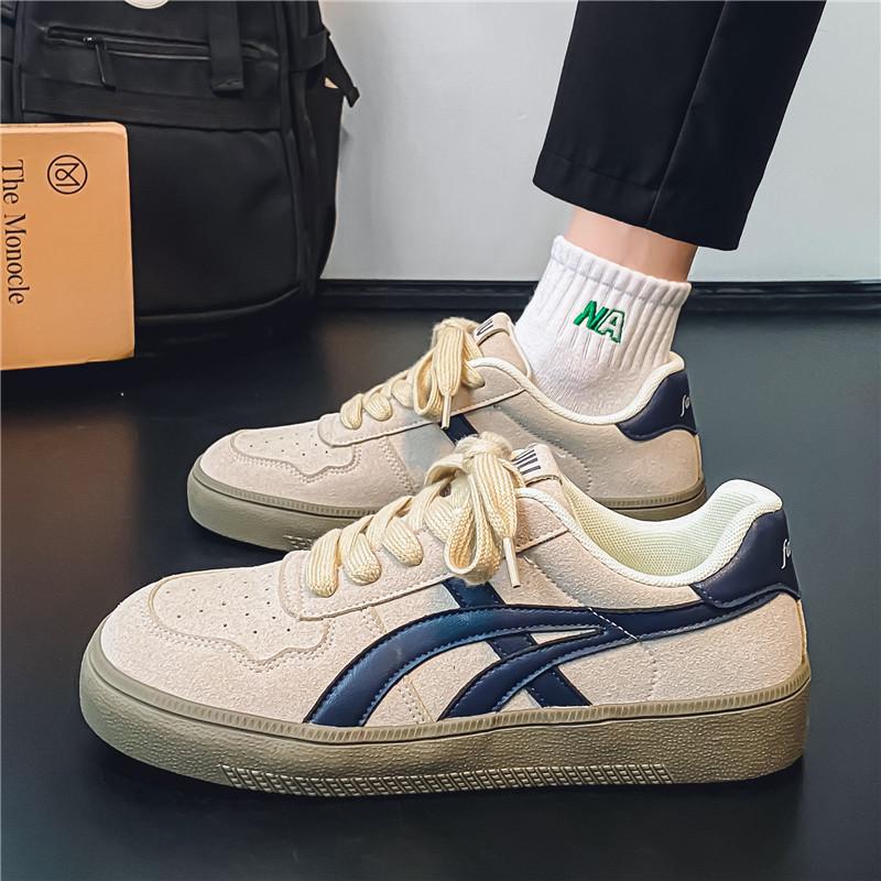 Zapatos de hombre de otoño versátiles retro americano skate casual nicho original juvenil deportivo zapatos de entrenamiento de alta altura