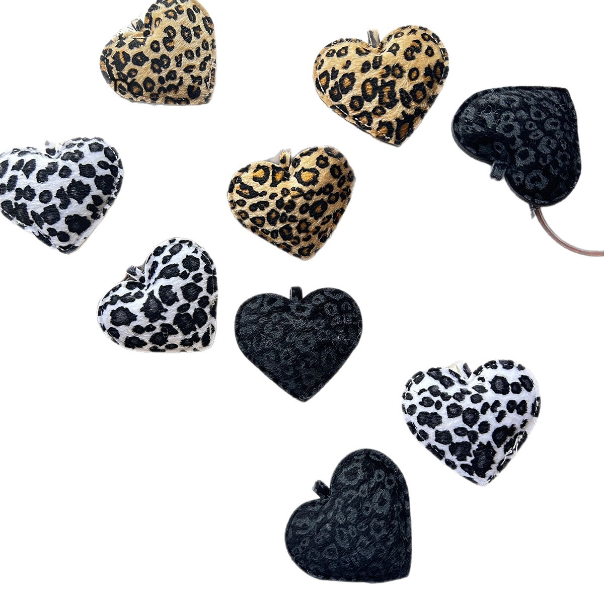 Accesorios de siete colores cordier leopardo serie de flores ramo de flores decoración de viento rojo amor accesorios florista bolsa de flores