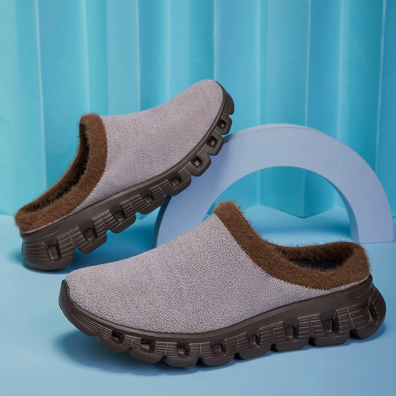 Новый трансграничный большой размер осенняя и зимняя пуховая теплая повседневная обувь