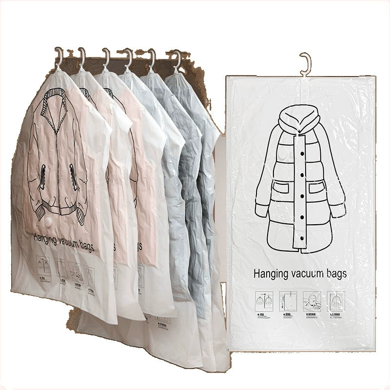 Storage bag, down jacket