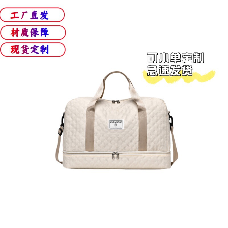 Cross-Border Large-Capacity Fitness Bag Portable Short-Distance Travel Yoga Swimming Sports Travel Bag Cross-Border Wholesale Outing