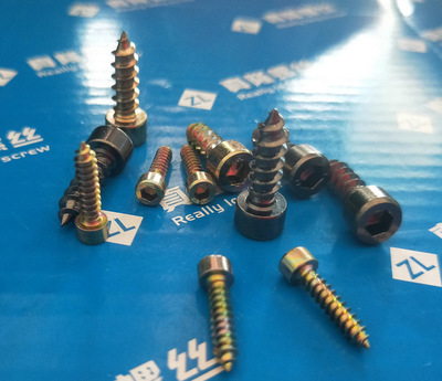 Color zinc/Black Nickel 8.8 Cylinder Inner six angle screw M1.7M2M2.3M2.5M3M4M5