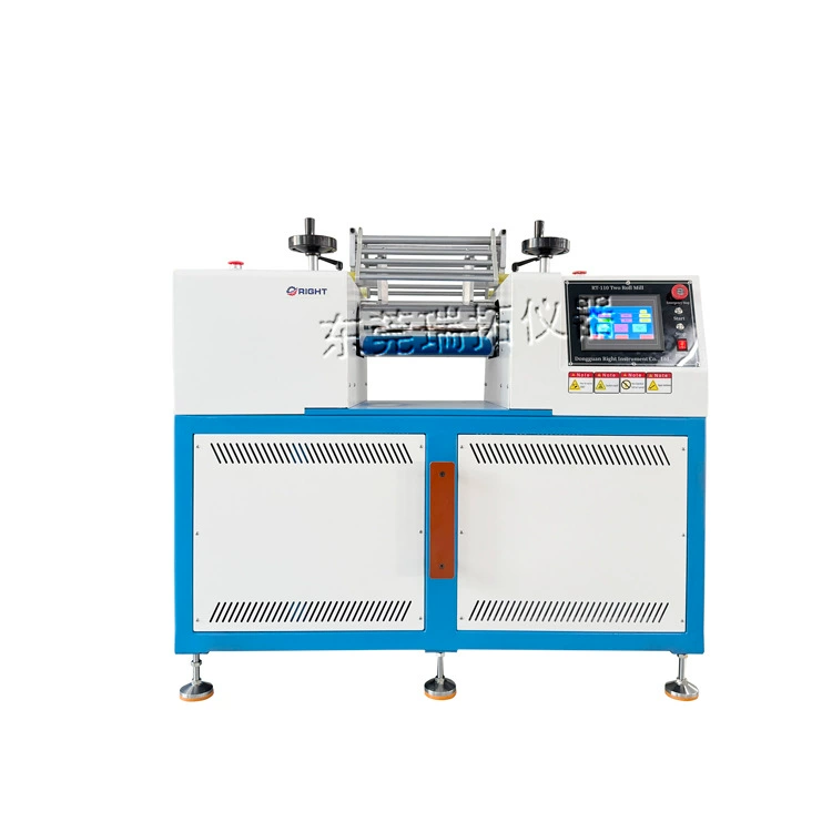 Лабораторная открытая двухвалковая плавильная машина/электрическое охлаждение горячей воды/двойное регулирование скорости резиновая машина для смешивания пластмасс