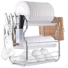碗架收纳架厨房置物架碗柜餐具晾放碗盘架子洗碗池水槽碗筷沥水架