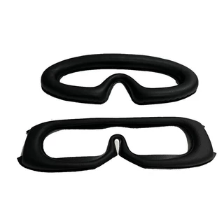3D立体遮光海绵睡眠眼罩 VR头盔皮革海绵垫热压成型VR眼罩透气