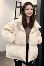 夏季面包棉服女学生加厚宽松保暖BF原宿风棉袄外套短款韩版夏棉衣