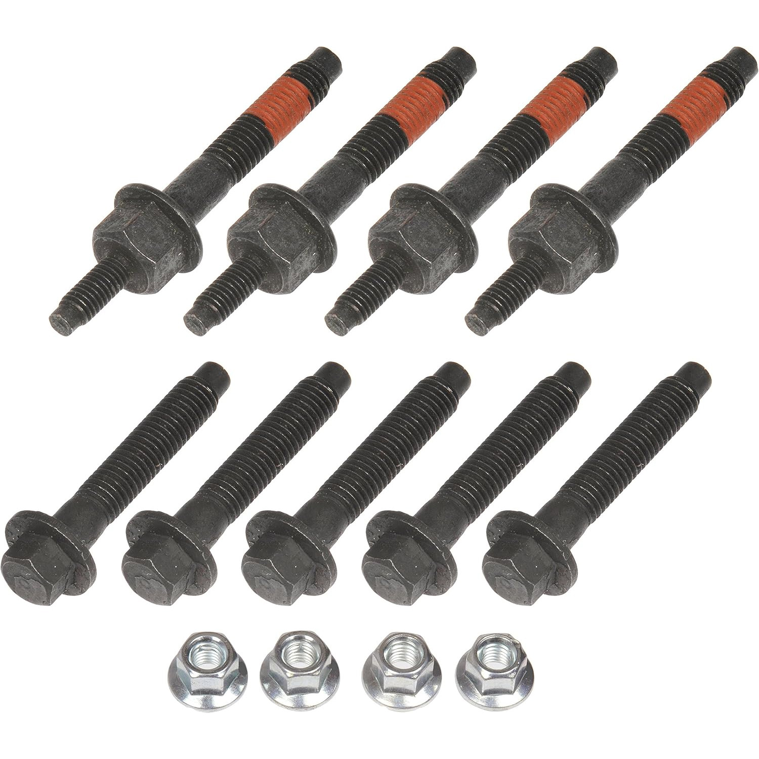 빨간색 4개 검정색 5개