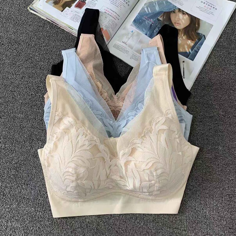 Recommended High-value Comfortable Lightweight Breathable Paramelia Lace Sexy Bra Underwear