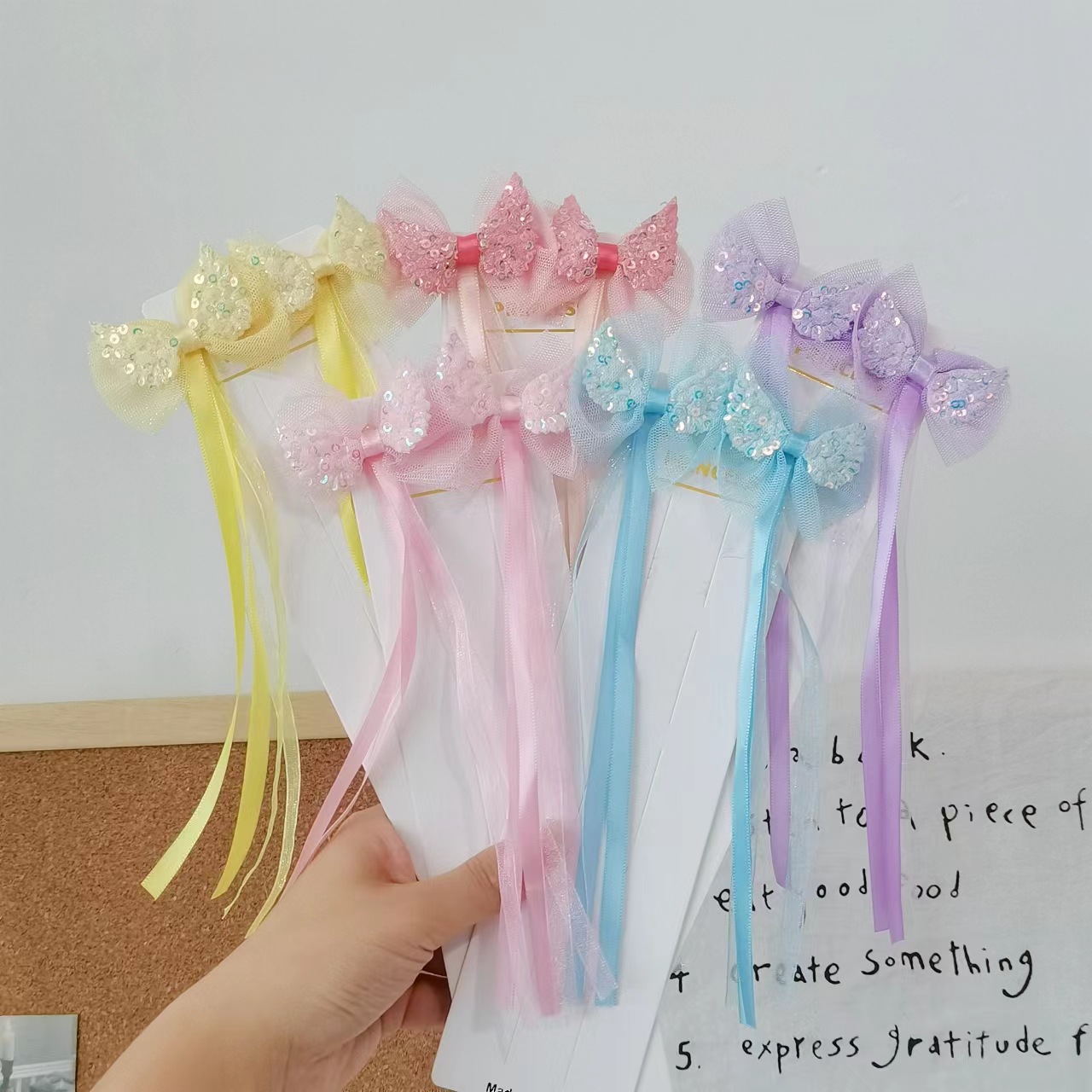 Niños Hanfu clip para el cabello niñas antiguo clip para el cabello niños Tang clip para el cabello bebé arco flotante adornamiento para el cabello dulce