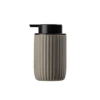 Vertical gray sand bottle bubble bottle (black cover