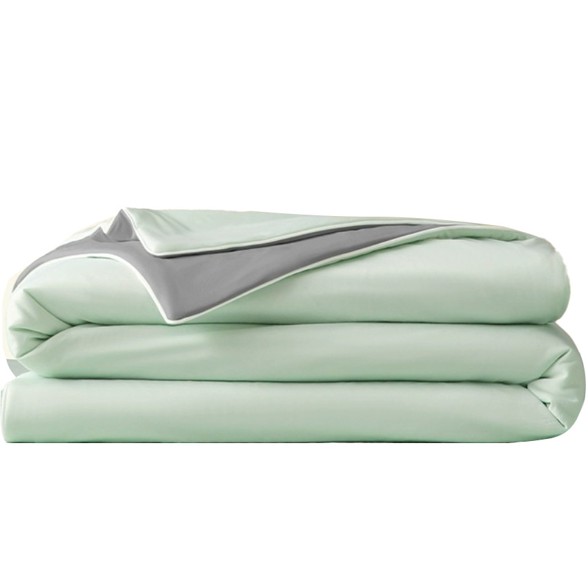 Procesamiento personalizado tipo A sensación fresca de verano, ropa de seda de hielo, ropa de verano, juego de cuatro piezas, ropa de aire acondicionado lavable a máquina, ropa de verano