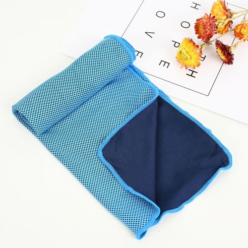 Summer Double Layer Cooling Towel Sports Hiking Cold Sensation Cooling Towel Manufacturer Wholesale Custom Logo Printing