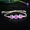 Hydrolate, glossy crystal, fresh bracelet, woven starry sky, jewelry