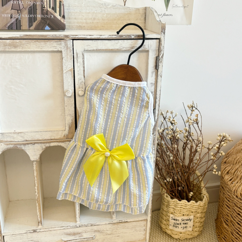 Vesta vertical verde amarillo