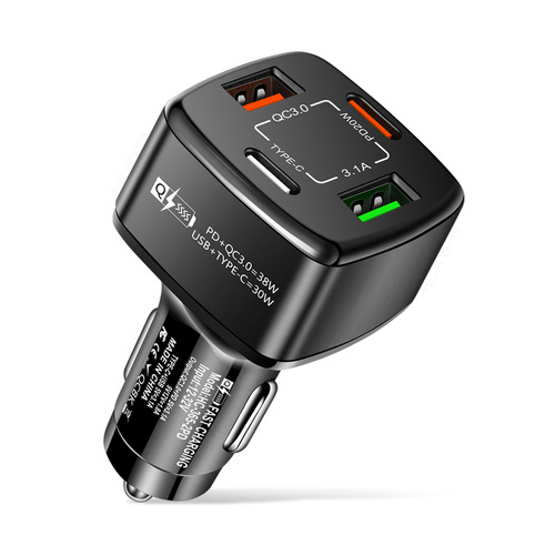 Multi-port QC3.0 4USB 3USB 20WPD flash charging fast charging car charger 6USB fast charging car charger car charger