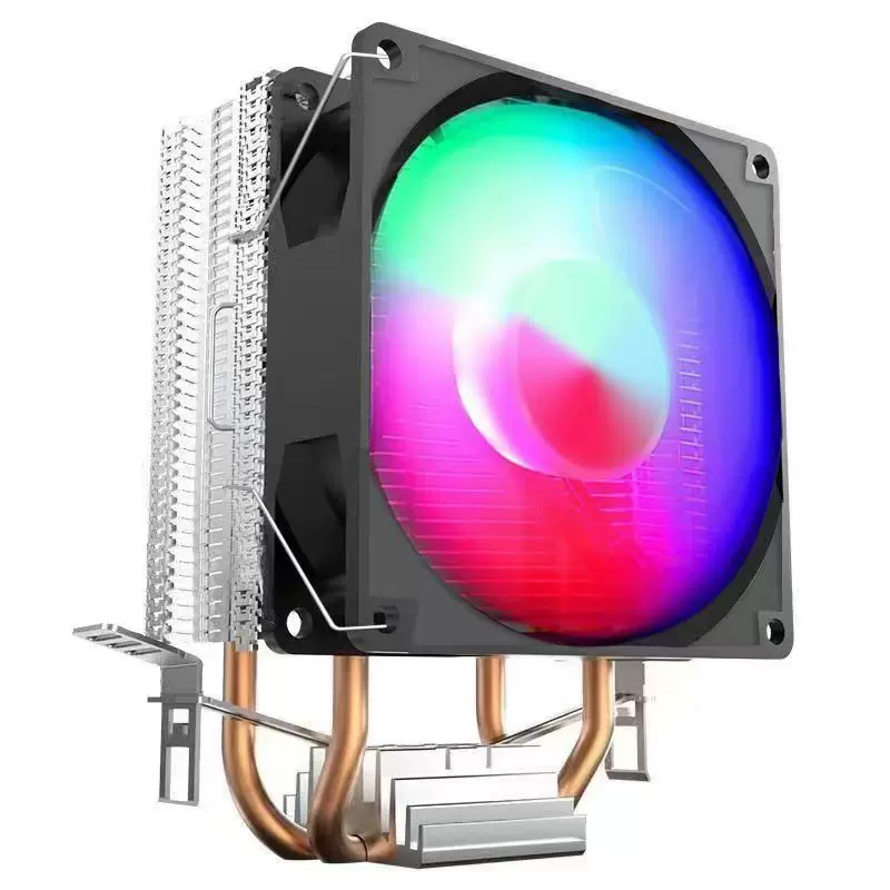 台式机电脑下压式2铜管CPU散热器主机风扇风冷1700/1150/1151/AMD