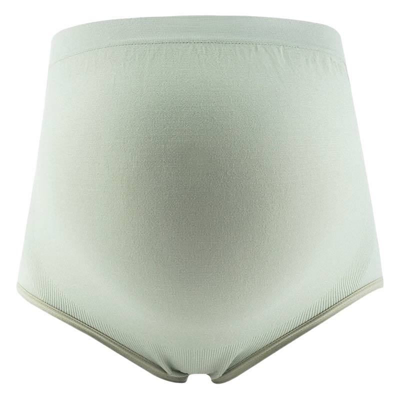 Ropa interior de las mujeres embarazadas verano fino algodón transpirable entrepierna embarazada temprano, medio y tarde más tamaño vientre apoyo posparto mujeres embarazadas ropa interior sin costuras