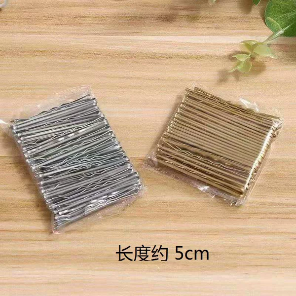 Hairpin Women's Headwear Adult One-character Clip Color Clip Hair Clip Accessories Bangs Clip Back Head Clip Hairpin