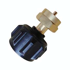 MAPP气瓶丙烷瓶充气接头黄铜气罐QCC1转接头北美气罐充气转化头