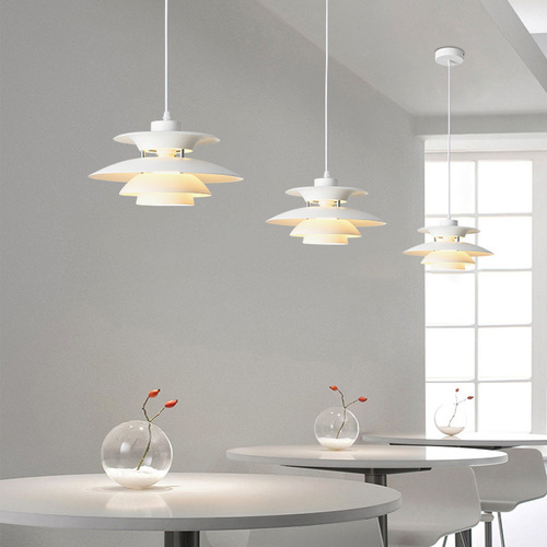 Nordic Danish ph5 restaurant chandelier log retro dining table flying saucer chandelier bed and breakfast cafe bar bedroom light