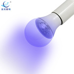 LED节能E27螺口UV紫外线395nm280nm杀菌除螨除异味灯消毒球泡灯泡
