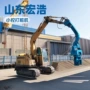 静力振动液压挖掘机打桩锤