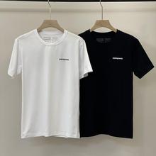 外贸户外纯色棉男士流行夏季短袖T恤潮