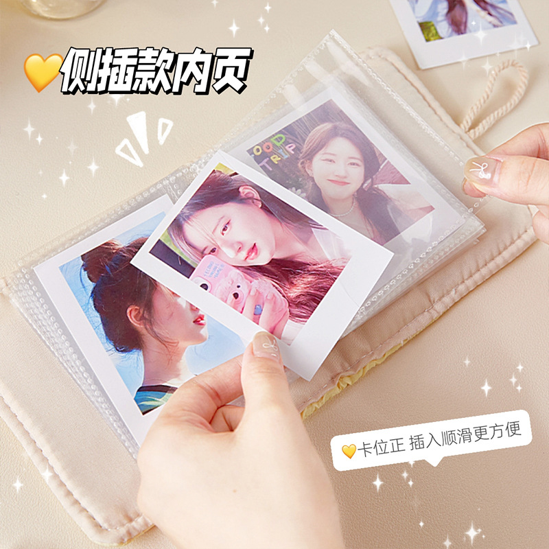 Un libro de tarjetas de alto valor de cara, mini folleto de 3 pulgadas en un pequeño libro de tarjetas de frijoles frescos