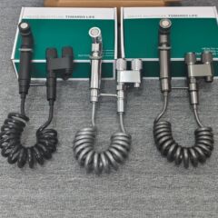 全銅製トイレコンパニオン スプレーガン付き ワンインツーアウト 家庭用フラッシャー トイレアングルバルブ 蛇口 バスルームクイックインストール