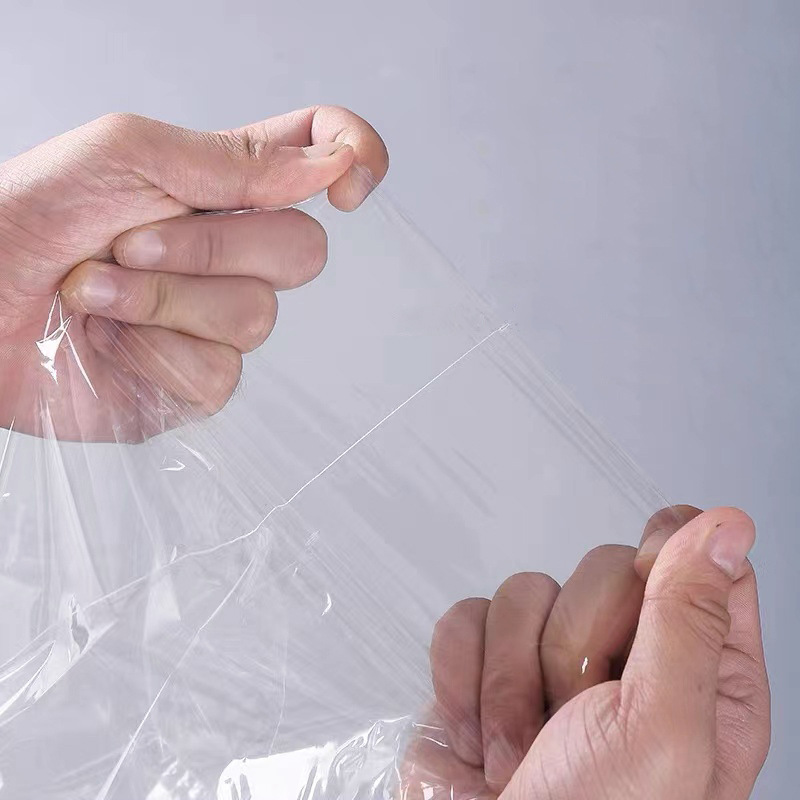 Película termorretráctil de la fábrica de película plegable suministro directo de película retráctil gruesa transparente al por mayor caja de embalaje película de sellado de plástico