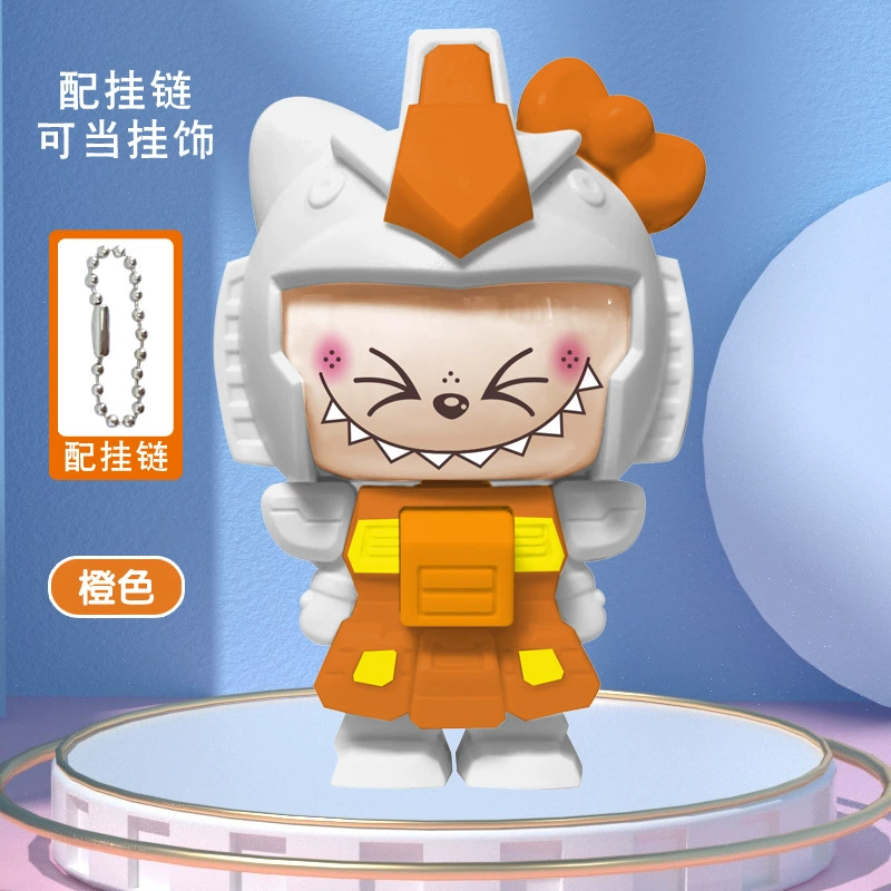Мультяшная игрушка, минифигурка, кукла, брелок, антистресс