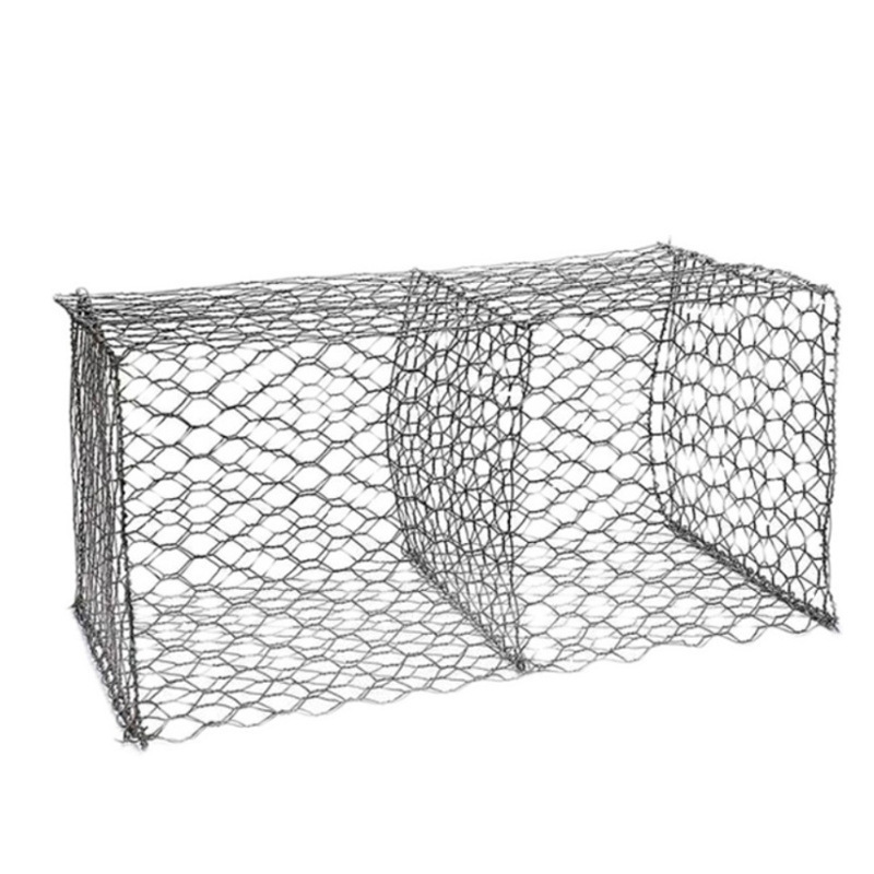 抗洪防汛镀锌铅丝网笼 2X1X1m石笼网箱 河道护坡加固铅丝笼