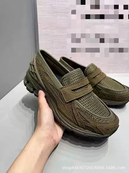 Cross-border high-end NB1906L loafers for men, shock-absorbing, non-slip, wear-resistant slip-on shoes, women's low-top casual sports shoes