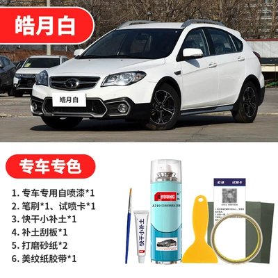 Car Paint Scratch Repair, Avtomobil boya qələmləri - moonlight-white-emergency-repair