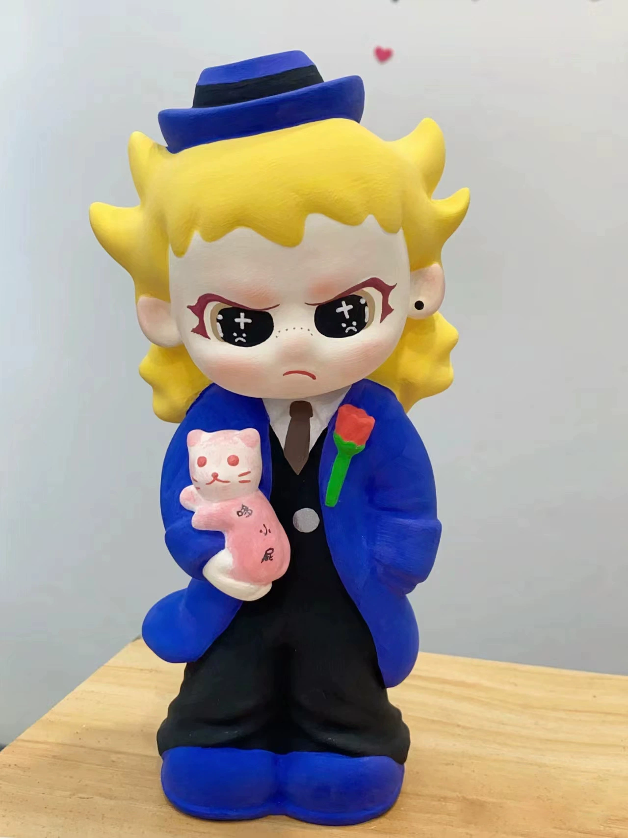 DIY Paintable Doll (Plastic) — Unpainted White Embryo, Multiple Characters, 16–26 cm
