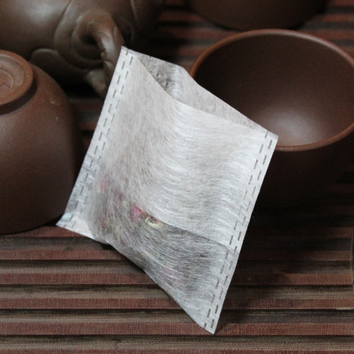 100 corn fiber folded tea bags, scented tea and fruit tea filter bags, tea filter bags, disposable tea bags