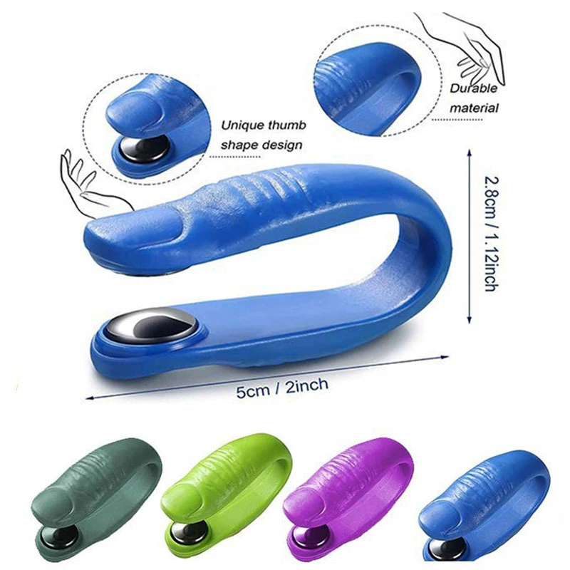 Hukou акупунктурный массаж клип акупунктурный массажер Меридиан Массаж клип Hukou клип большой палец акупунктурный массаж пластиковый зажим