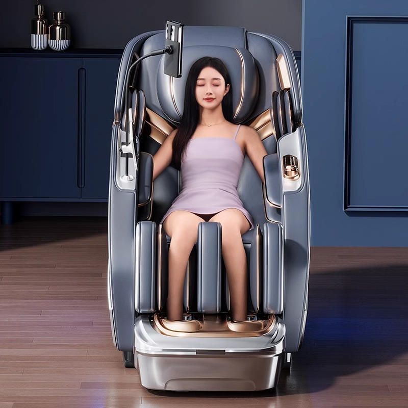 Silla de masaje de cuerpo completo doméstico totalmente automático inteligente cápsula de lujo multifuncional sofá de lujo ligero transfronterizo movimiento gemelo