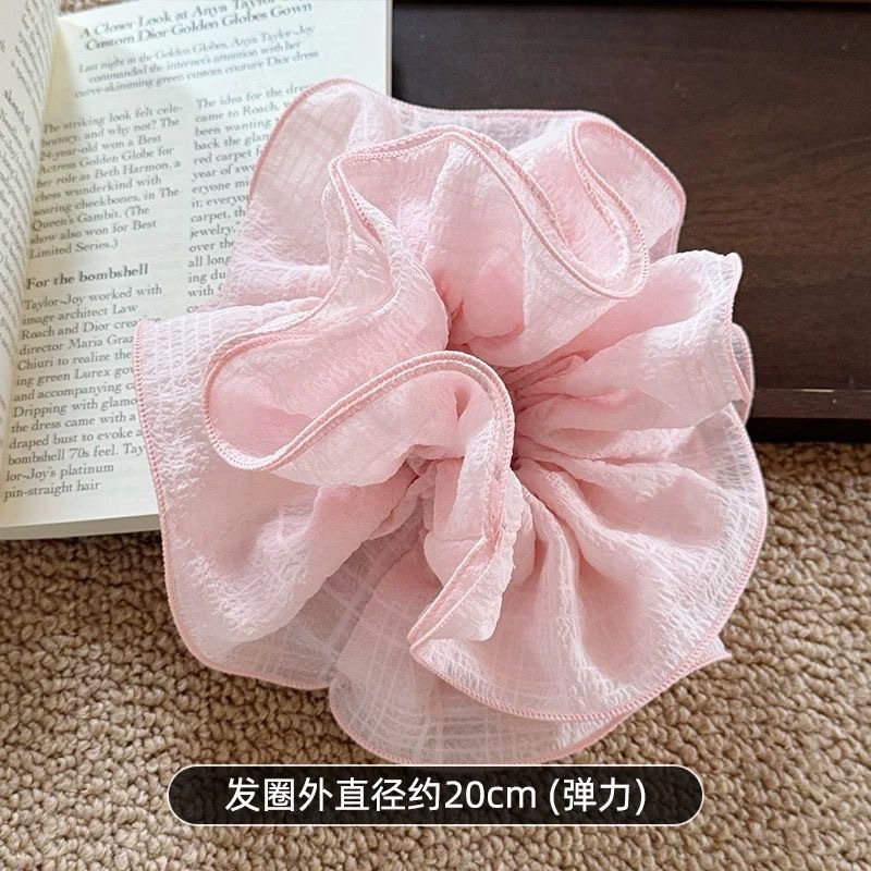 핑크 곰팡이 머리끈